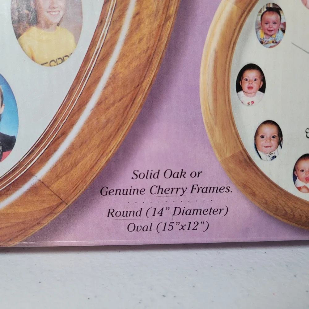 Scholar Cherry Wood Memories In Time Photo Frame Clock School Pictures